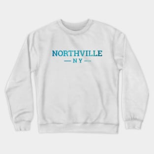 Northville, NY Alcohol Ink Crewneck Sweatshirt